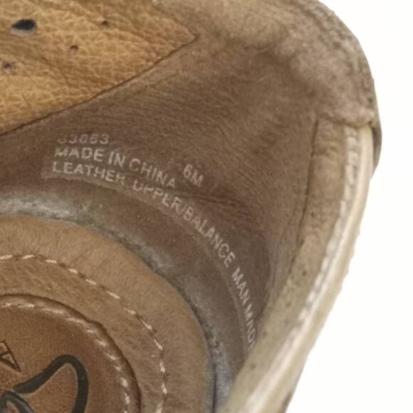 Clarks Artisan Loafers Women 6 M Brown Leather Slip On Shoes Kessa 63853 - Picture 4 of 4